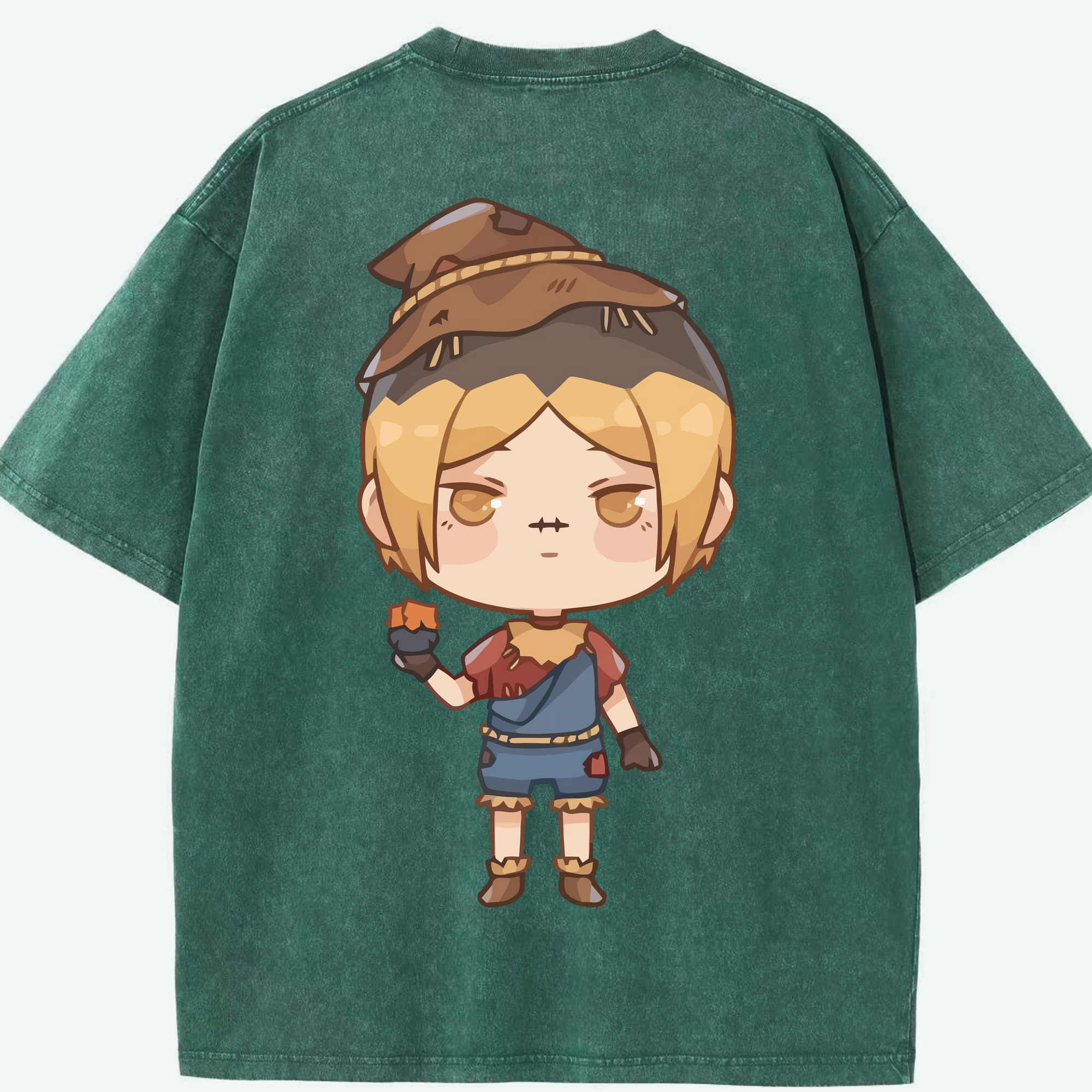 （画像用） ハイキュー!! Haikyu!! 綿100% ヴィンテージ風 半袖Tシャツ（背面プリント）